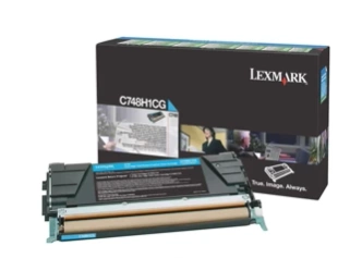 Originální toner Lexmark C748H1CG [Modrý]
