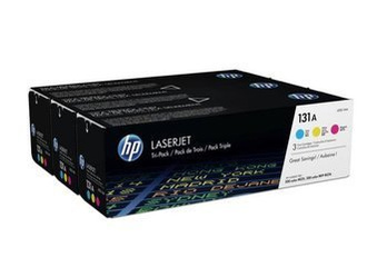 Originální tonery HP 131A [U0SL1AM] [CMY] [Tři kusy]