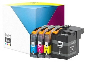 Sada kompatibilních inkoustů Brother LC129XLVALBP [CMYK] od Print.ink