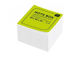 Interdruk White Cubicle Insert Poznámkový blok Unglued 85x85