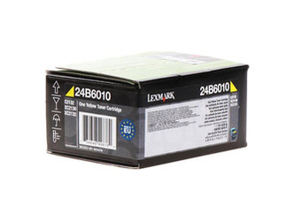 Originální toner Lexmark 24B6010 [Žlutý]