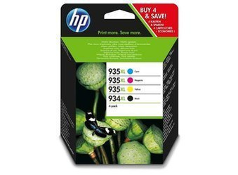Originální inkousty HP 934XL + 935XL [X4E14AE] [CMYK] [Sada]