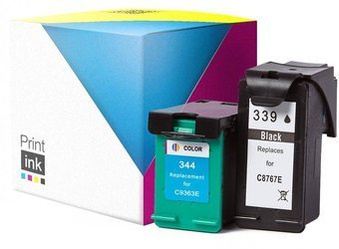 Sada kompatibilních inkoustů HP 339 + 344 [CMYK] od Print.ink