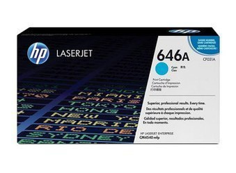 Originální toner HP 646A [CF031A] [Modrý]