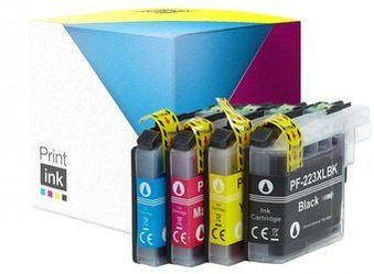 Sada kompatibilních inkoustů Brother LC223VALBP [CMYK] od Print.ink