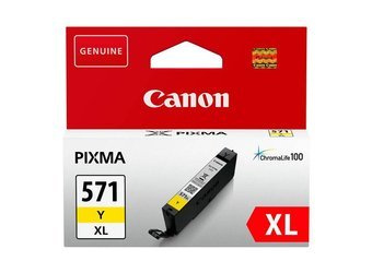 Originální inkoust Canon CLI-571XL Y [0334C001] [Žlutý]
