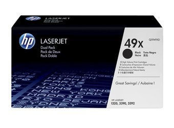 Originální toner HP 49X [Q5949XD] [Černý] [Dva kusy]