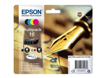 Originální inkousty Epson 16 [T1626] [C13T16264010] [CMYK] [Sada]