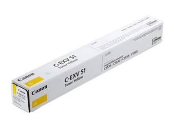 Originální toner Canon C-EXV 51 [0484C002] [Žlutý]