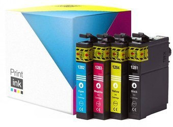 Sada kompatibilních inkoustů Epson T1285 [C13T12854010] [CMYK] od Print.ink