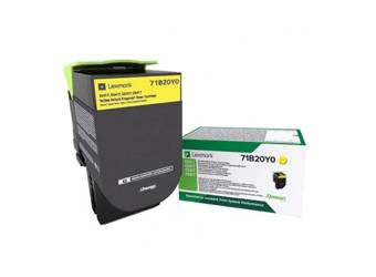 Originální toner Lexmark 71B20Y0 [Žlutý]