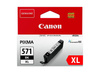 Originální inkoust Canon CLI-571XL BK [0331C001] [Foto Černý]