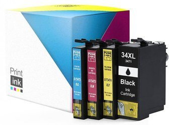 Sada kompatibilních inkoustů Epson 34XL [T3476] [C13T34764010] [CMYK] od Print.ink