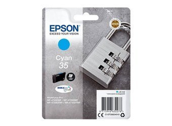 Originální inkoust Epson 35 [T3582] [C13T35824010] [Modrý]