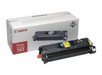 Originální toner Canon 701Y [CRG701Y] [Žlutý]