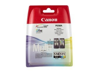 Originální inkousty Canon PG-510 + CL-511 [2970B010] [CMYK] [Sada]
