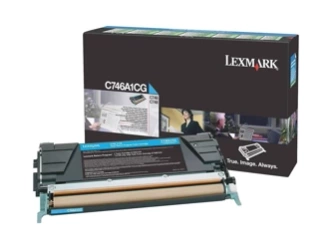 Originální toner Lexmark C746A1CG [Modrý]
