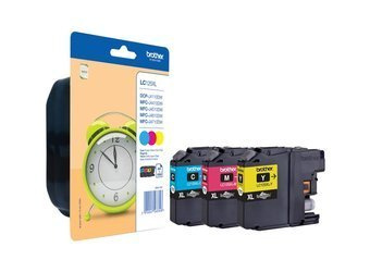 Originální inkousty Brother LC125XLRBWBP [CMY] [Tři kusy]