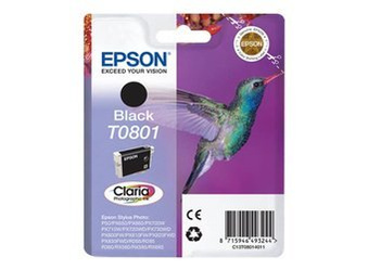 Originální inkoust Epson T0801 [C13T08014011] [Černý]