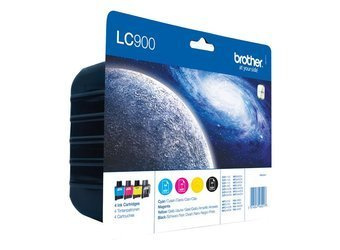 Originální inkousty Brother LC900VALBP [CMYK] [Sada]