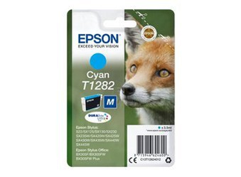 Originální inkoust Epson T1282 [C13T12824012] [Modrý]