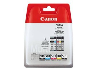 Originální inkousty Canon PGI-580 + CLI-581 [2078C005] [CMYK] [Sada]