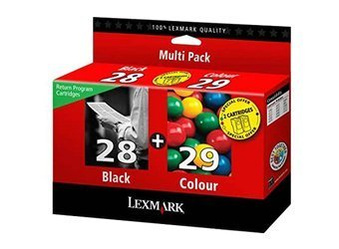 Originální inkousty Lexmark 28 + 29 [18C1520E] [CMYK] [Sada]