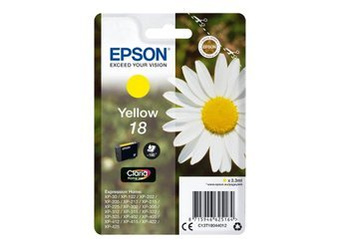 Originální inkoust Epson 18 [T1804] [C13T18044012] [Žlutý]