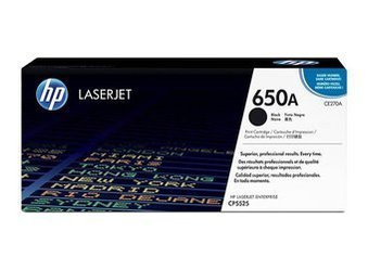 Originální toner HP 650A [CE270A] [Černý]