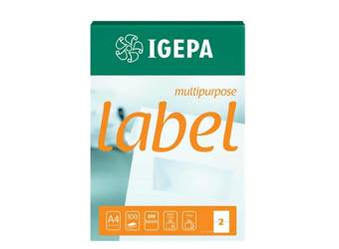 Samolepicí etikety Igepa 210 x 148 100 listů