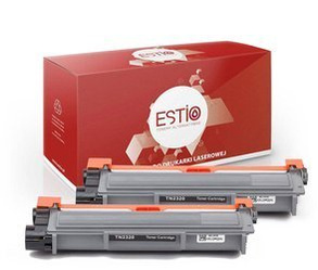 Kompatibilní toner Brother 2320 [TN2320] [Černý] [Dva kusy] od Estio