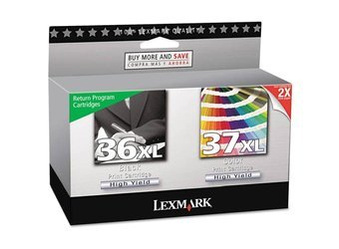 Originální inkousty Lexmark 36XL + 37XL [80D2978] [CMYK] [Sada]