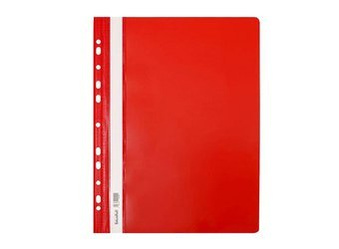 Biurfol tvrdá závěsná složka A4 červená balení 20 kusů