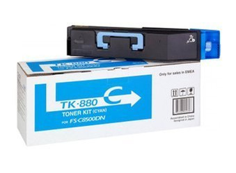 Originální toner Kyocera TK-880C [1T02KACNL0] [Modrý]