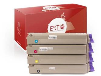 Kompatibilní tonery OKI 4586284P [CMYK] sada od Estio