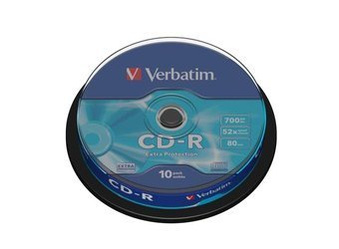Verbatim CD-R 700MB 10 kusů