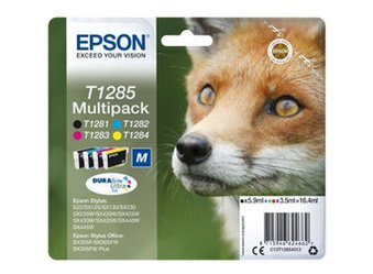 Originální inkousty Epson T1285 [C13T12854010] [CMYK] [Sada]