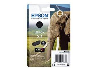 Originální inkoust Epson 24 [T2421] [C13T24214010] [Černý]