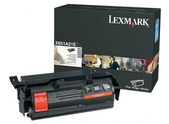 Originální toner Lexmark X651A21E [Černý]
