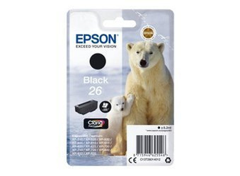 Originální inkoust Epson 26 [T2601] [C13T26014012] [Černý]