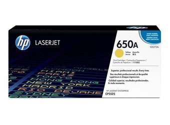 Originální toner HP 650A [CE272A] [Žlutý]