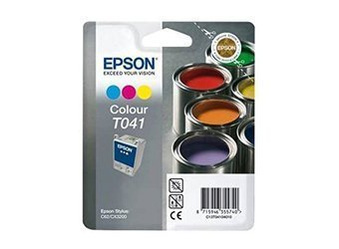 Originální inkoust Epson T041 [C13T04104010] [Tribarevný]