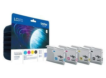 Originální inkousty Brother LC970VALBP [CMYK] [Sada]