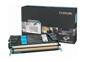 Originální toner Lexmark C5240CH [Modrý]