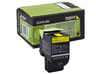 Originální toner Lexmark 702HY [70C2HY0] [Žlutý]