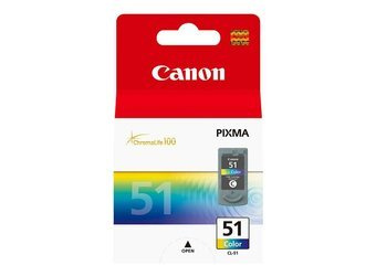 Originální inkoust Canon CL-51 [0618B001] [Tribarevný]