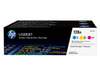 Originální tonery HP 128A [CF371A] [CMY] [Tři kusy]