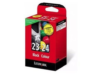 Originální inkousty Lexmark 23 + 24 [018C1419E] [CMYK] [Sada]
