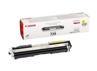 Originální toner Canon 729Y [CRG729Y] [4367B002] [Žlutý]