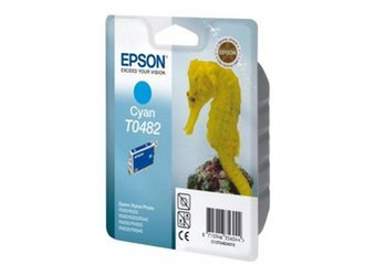 Originální inkoust Epson T0482 [C13T04824010] [Modrý]